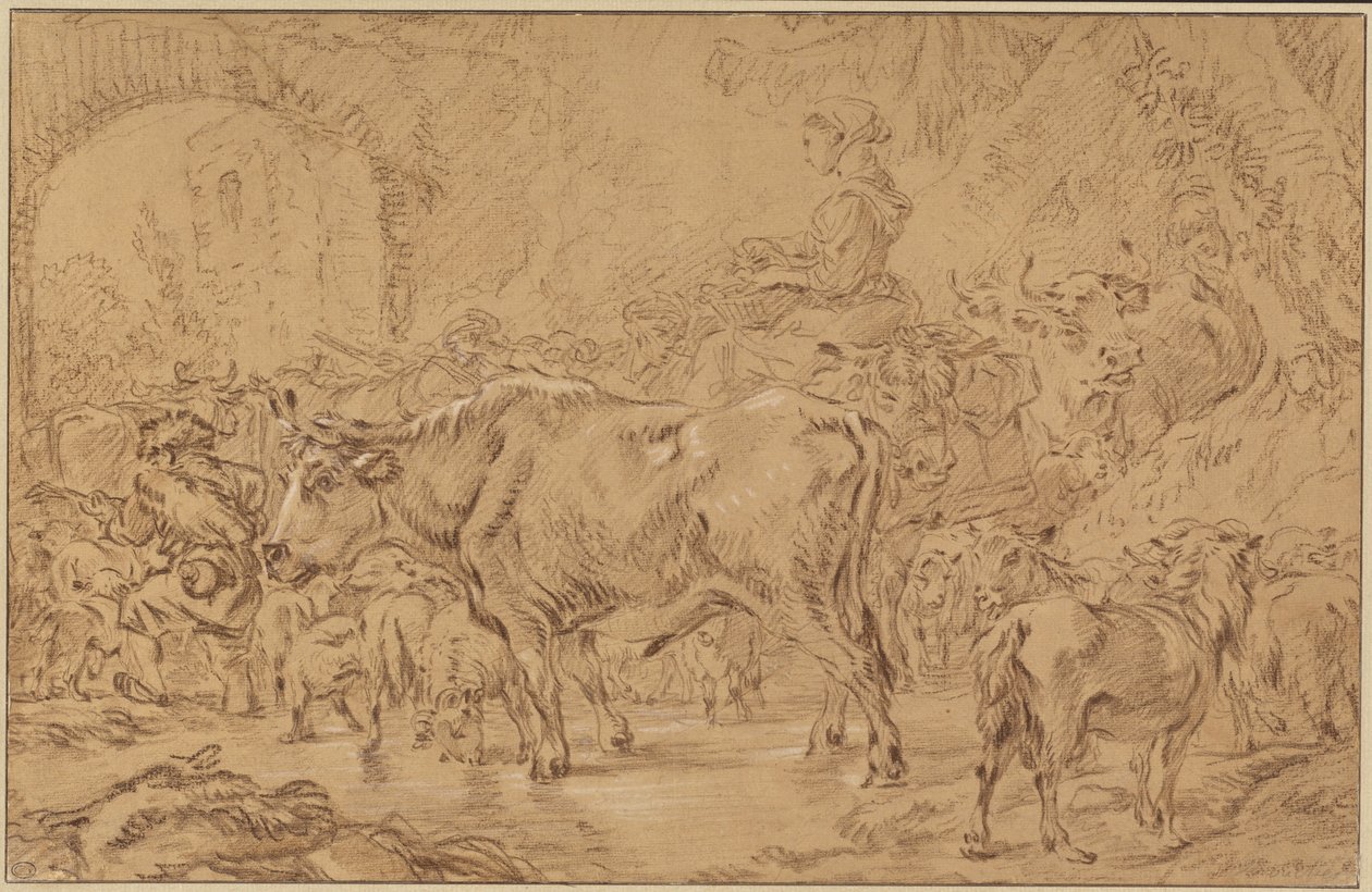 Gå tillbaka till viken av François Boucher