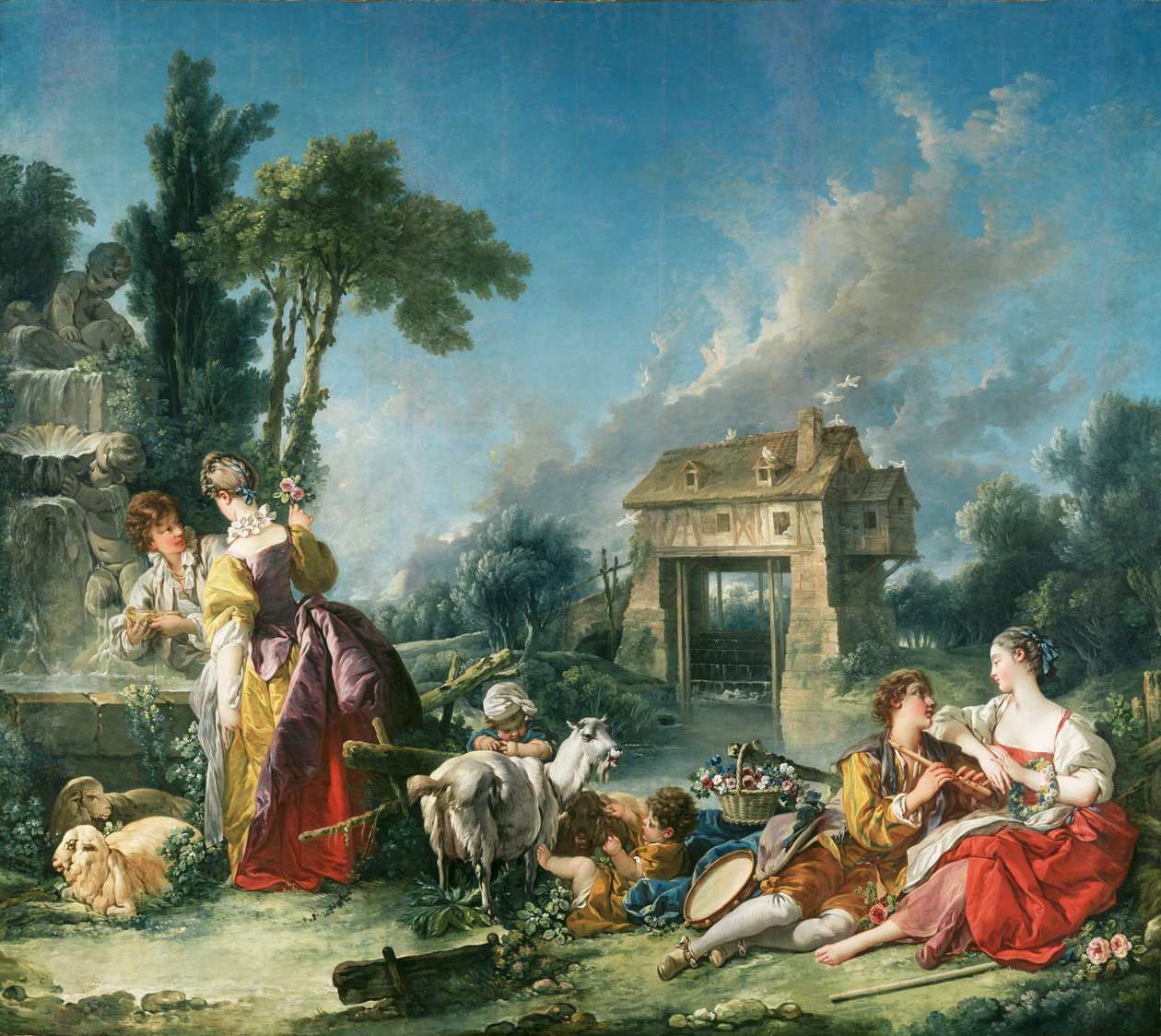 Kärlekens fontän av François Boucher