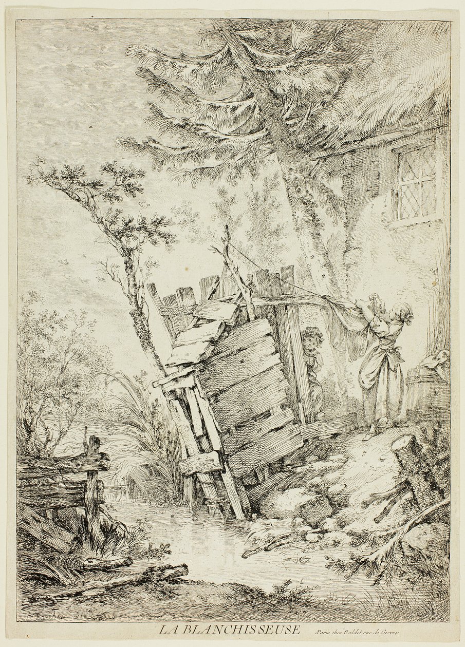 Tvätterskan av François Boucher