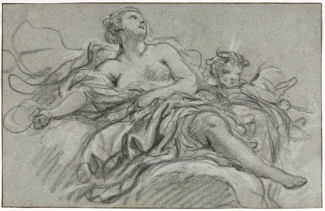 Venus och Amor av François Boucher