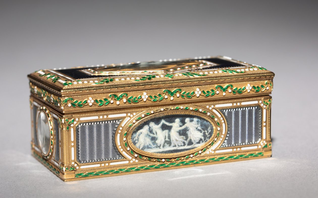 Snusdosa, 1774-80 av François Chazeray