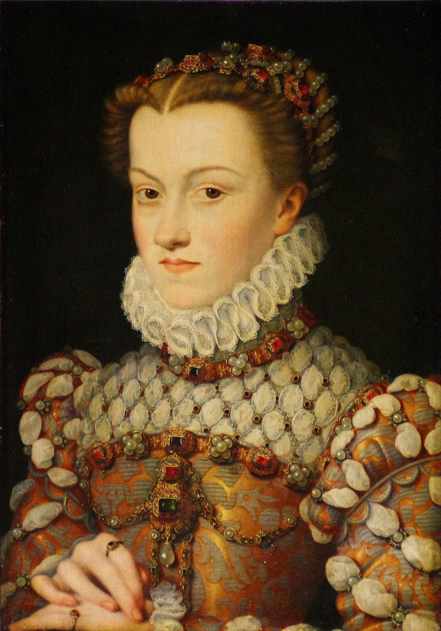 Elisabeth av Österrike 15541592, drottning av Frankrike, ca 1571-1572 av François Clouet