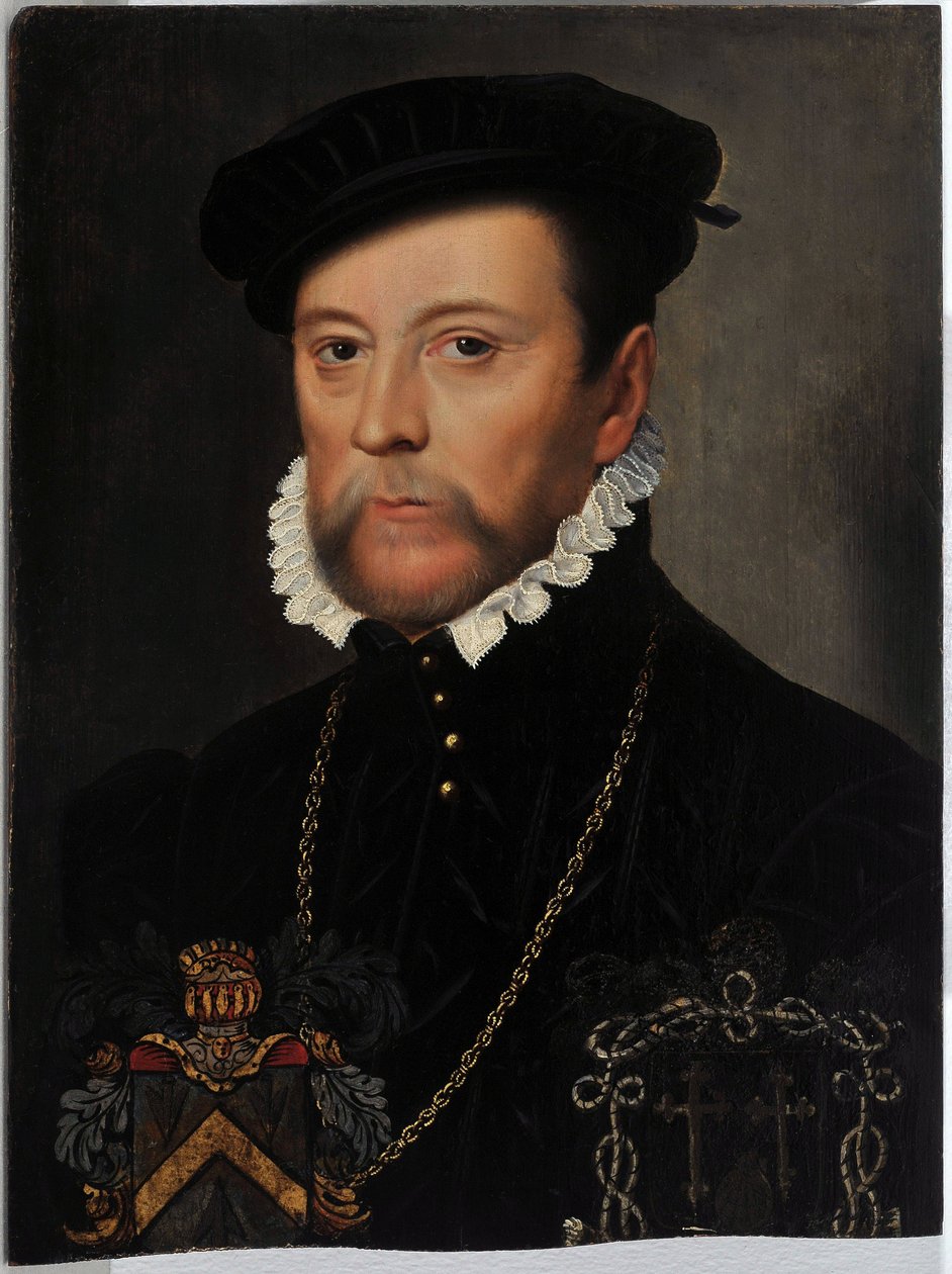 Francois Scepeaux, seigneur i Vieilleville (Gamla stan eller Gamla stan av François Clouet