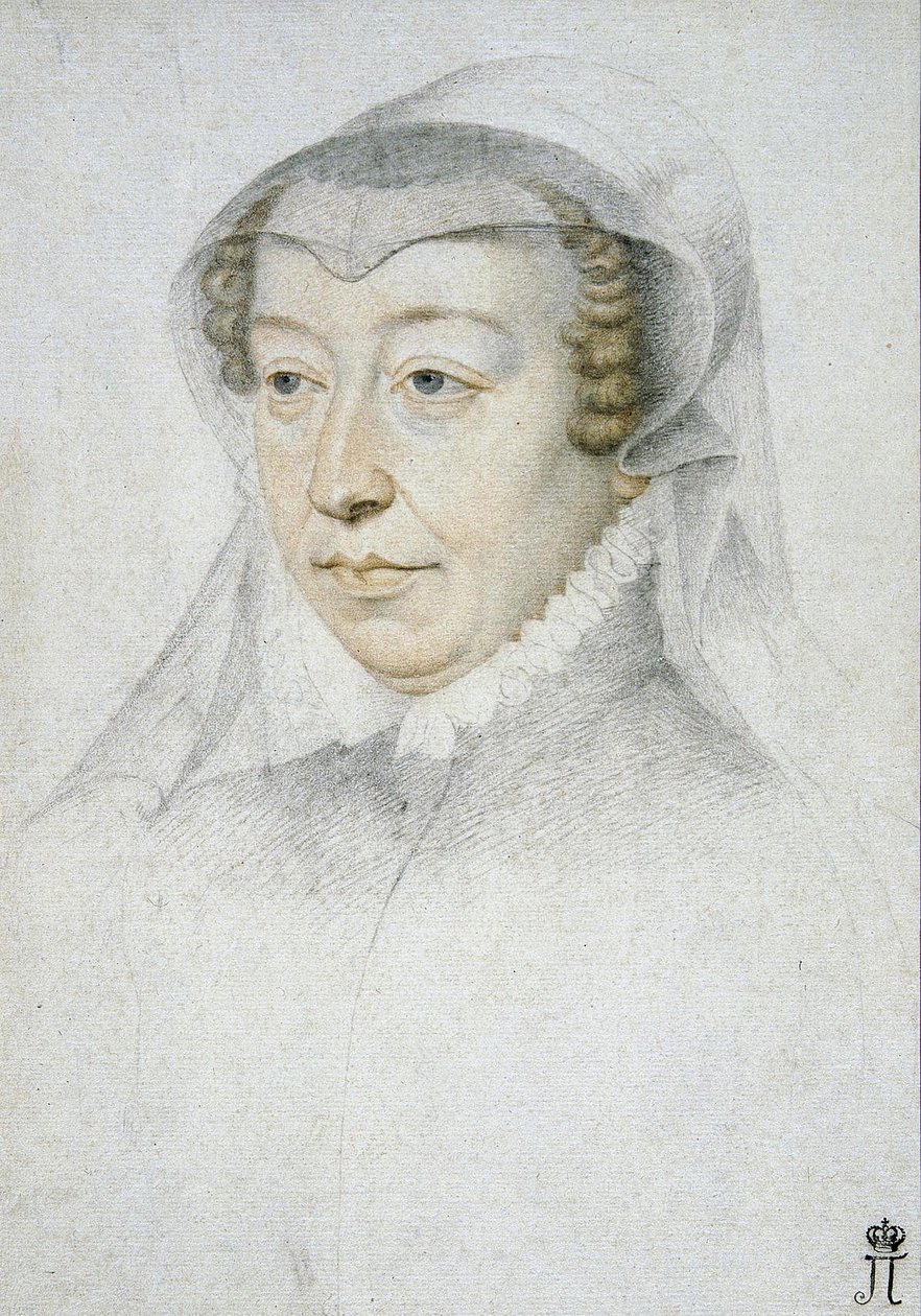 Porträtt av Catherine de