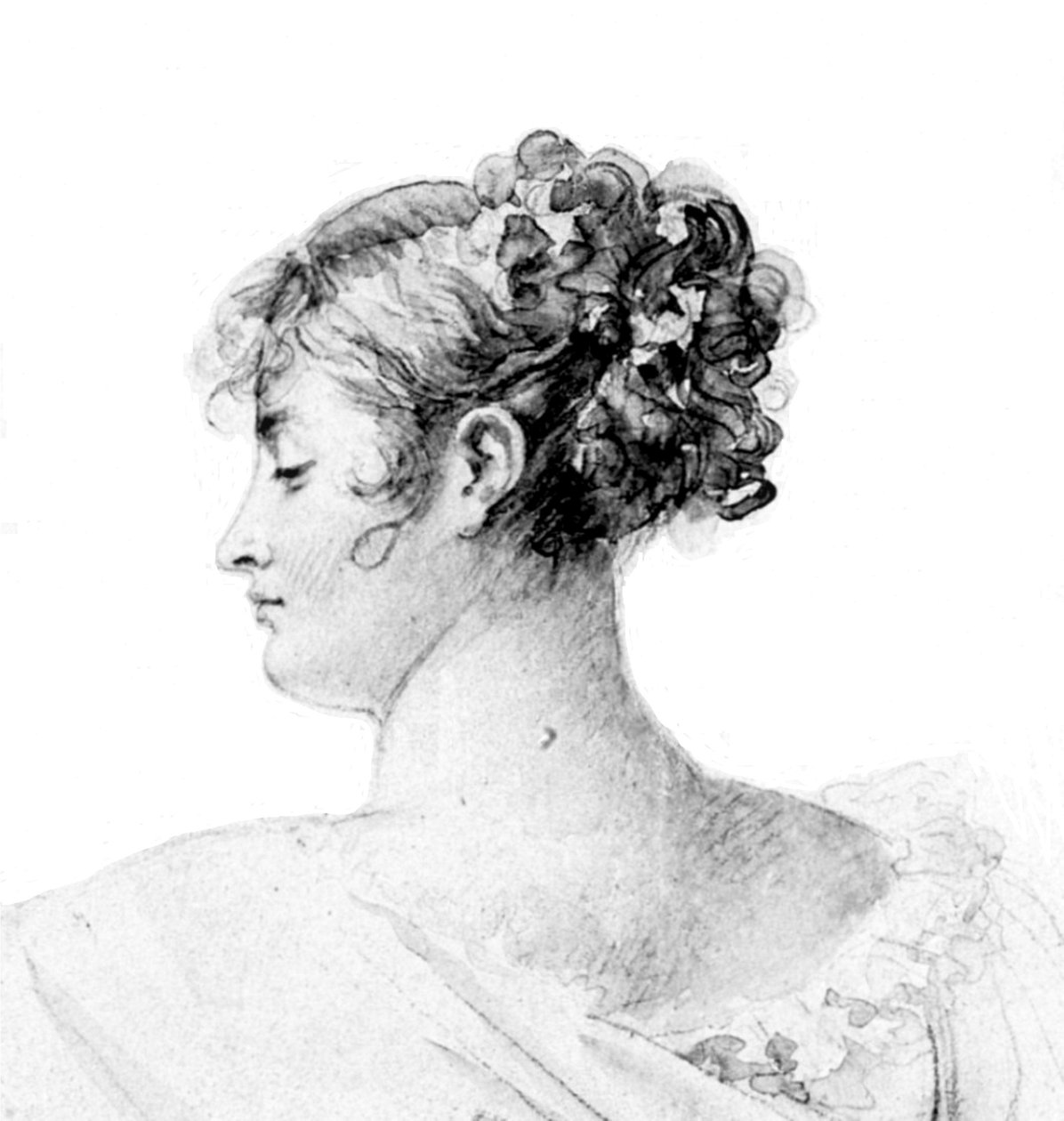 Juliette Récamier (1777-1849) (B) av François Gérard