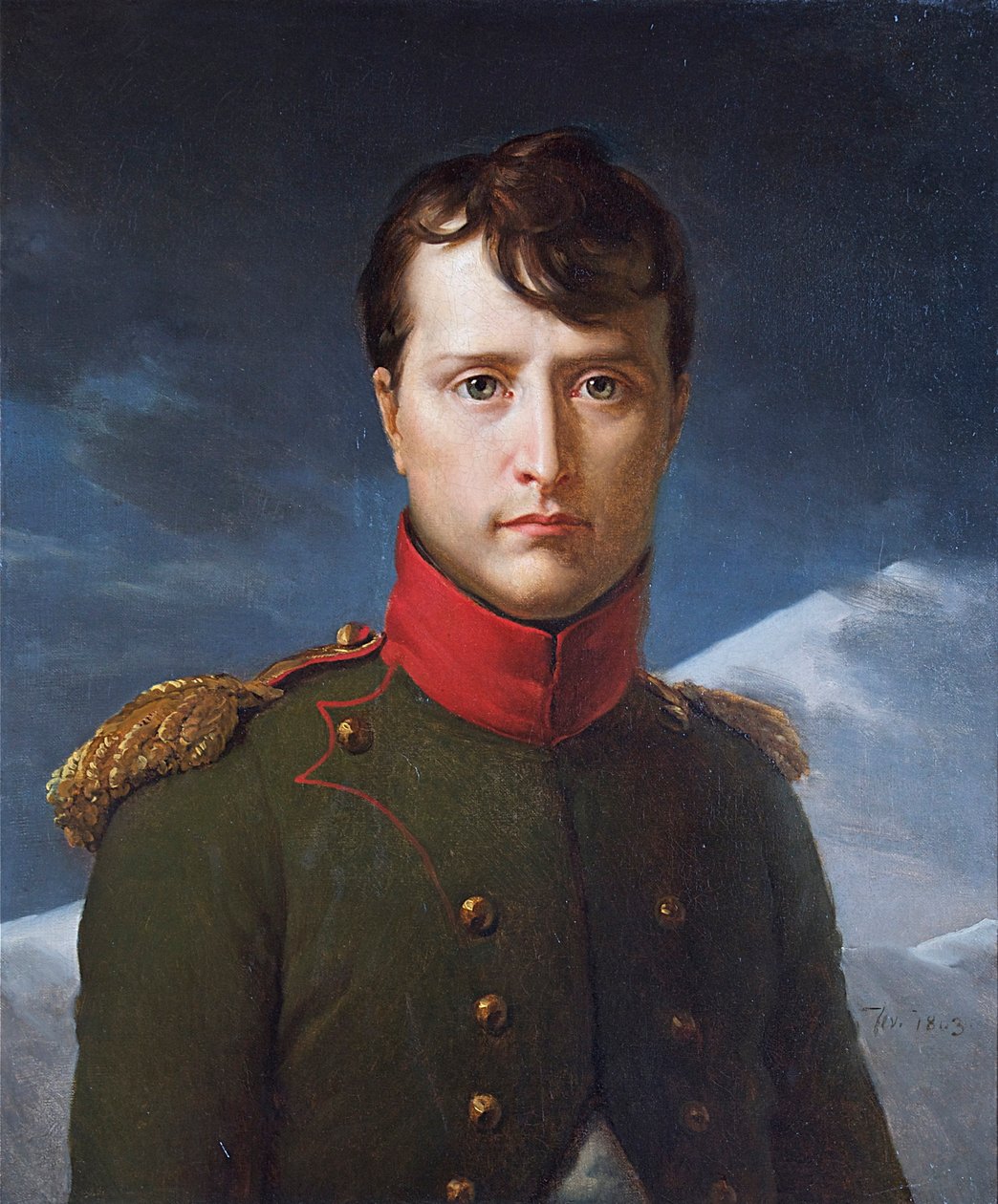 Napoleon Bonaparte förste konsul av François Gérard