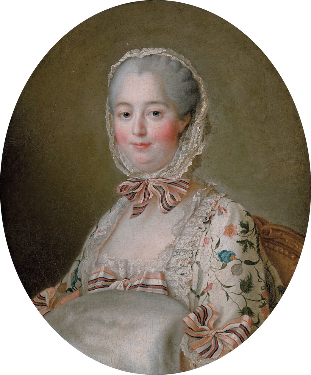 Jeanne-Antoinette Poisson, markisinnan av Pompadour (1721-1764), av François-Hubert Drouais av Francois Hubert Drouais