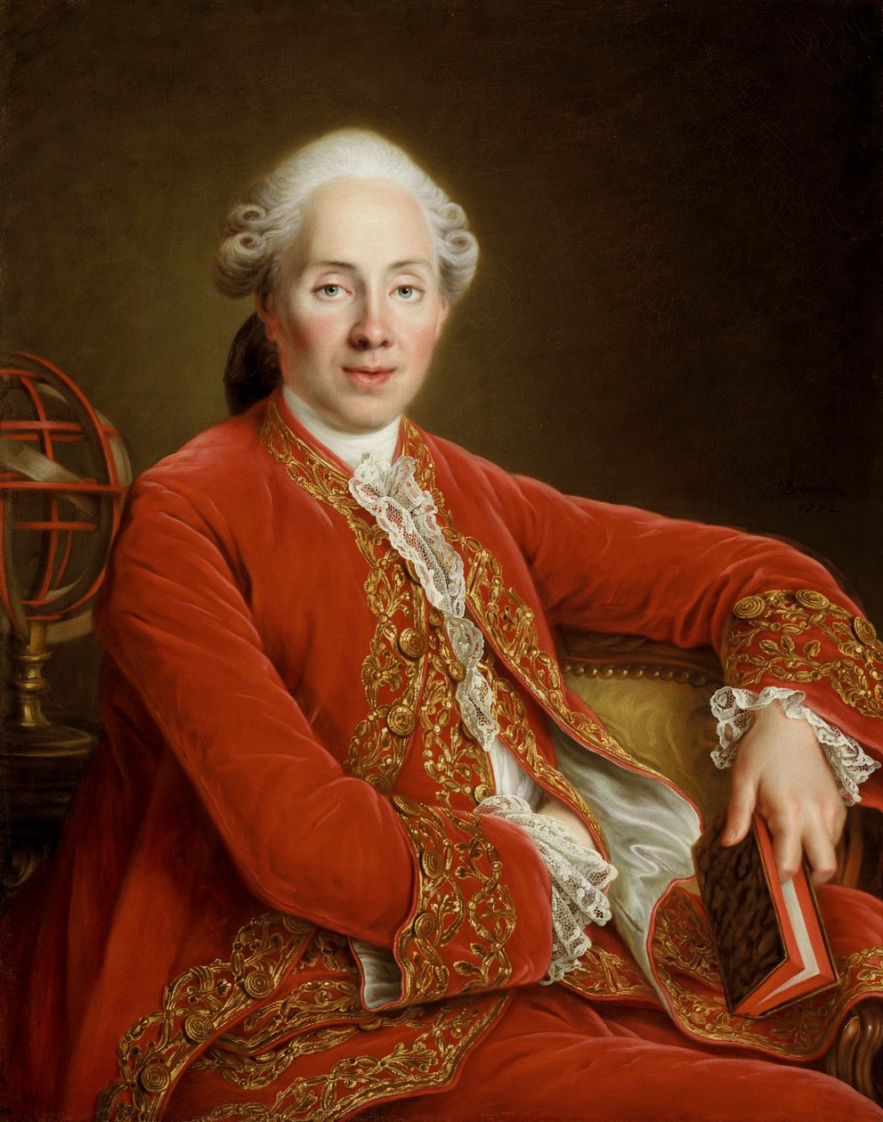 Denis-Paul le Pot de la Fontaine av Francois Hubert Drouais