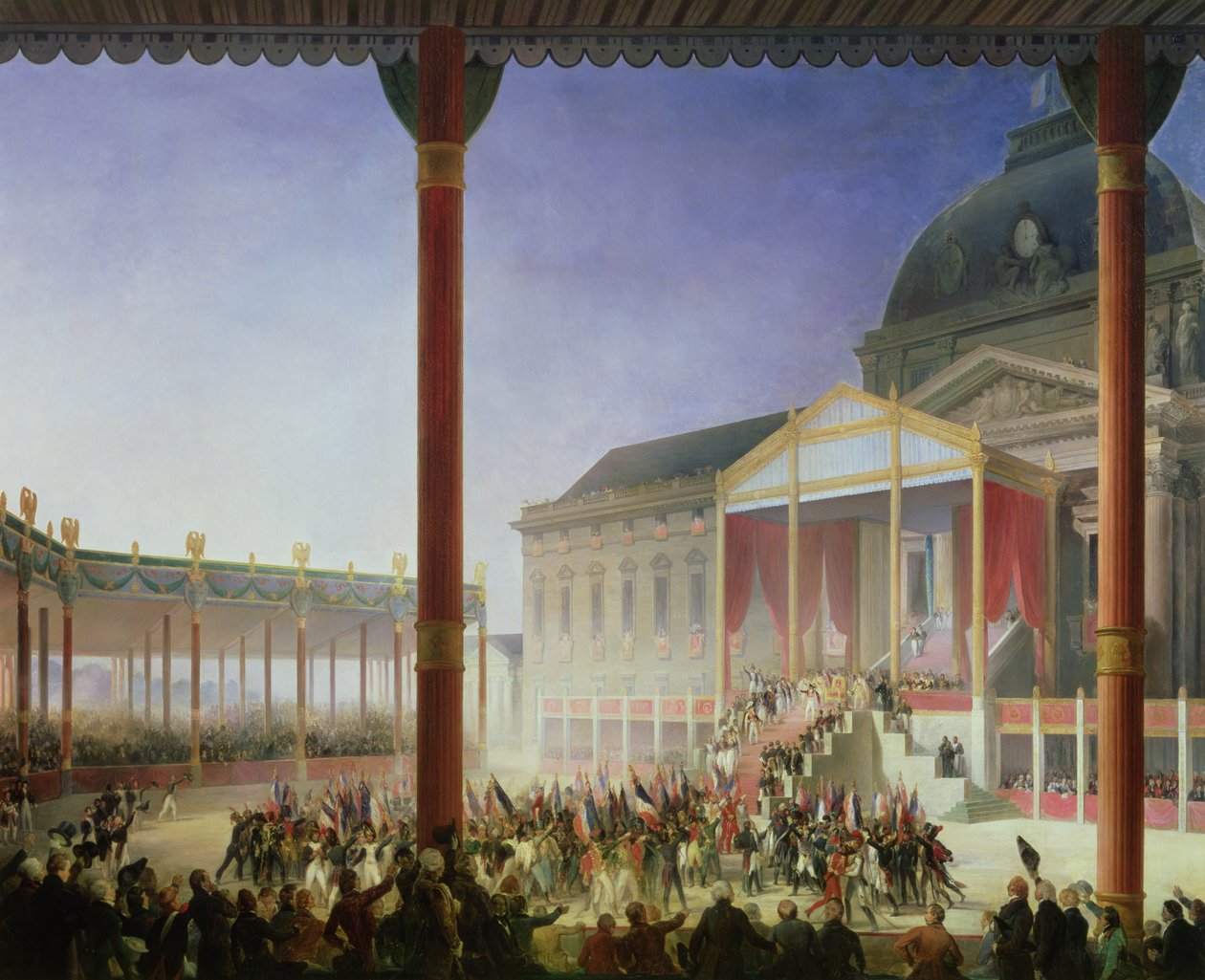 Församlingen av Champ de Mai, 1 juni 1815 av François Joseph Heim
