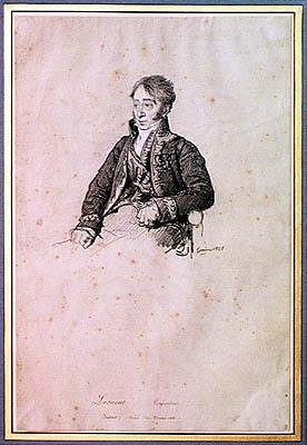 Jean-Francois Lesueur (1760-1837) 1828 (kol på papper) av François Joseph Heim