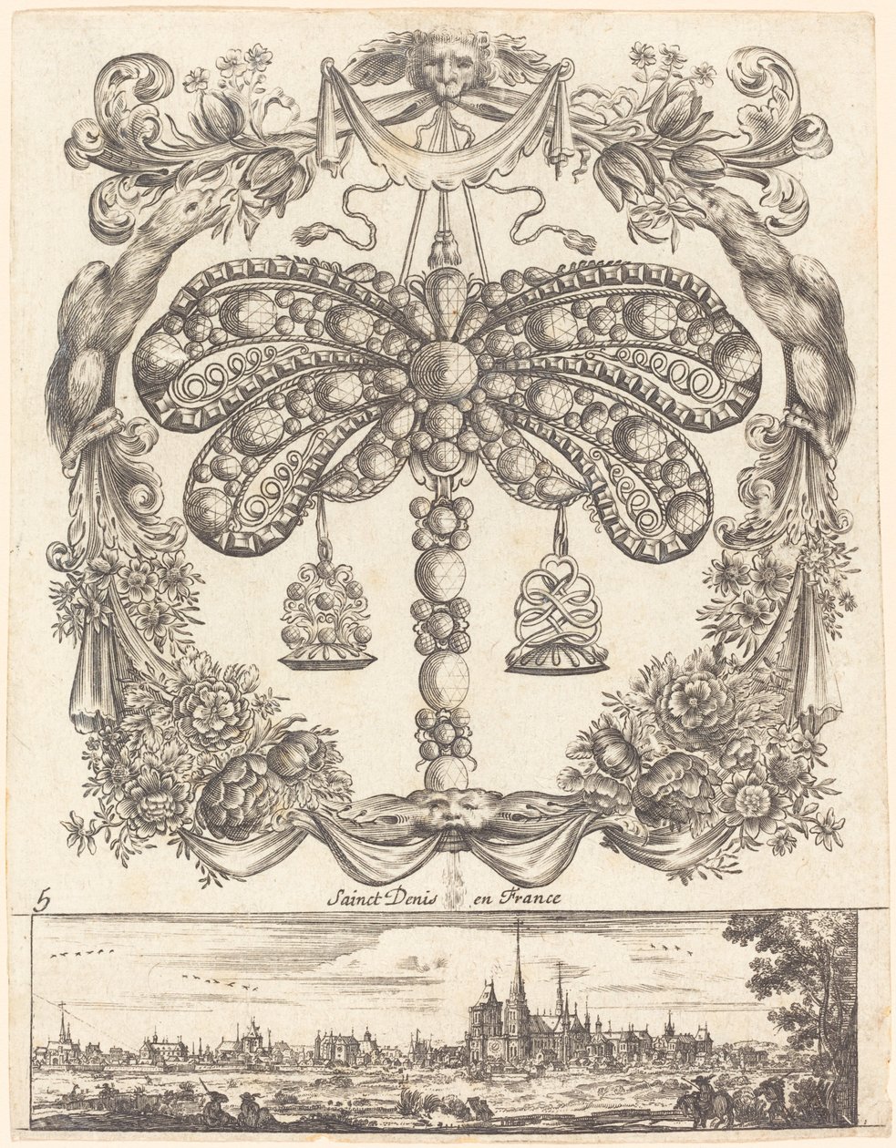 Saint Denis i Frankrike av François Le Febvre