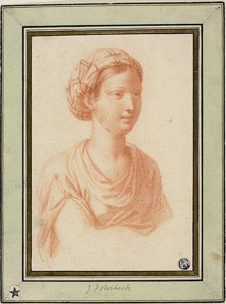Byst av kvinna med turban av François Le Moyne