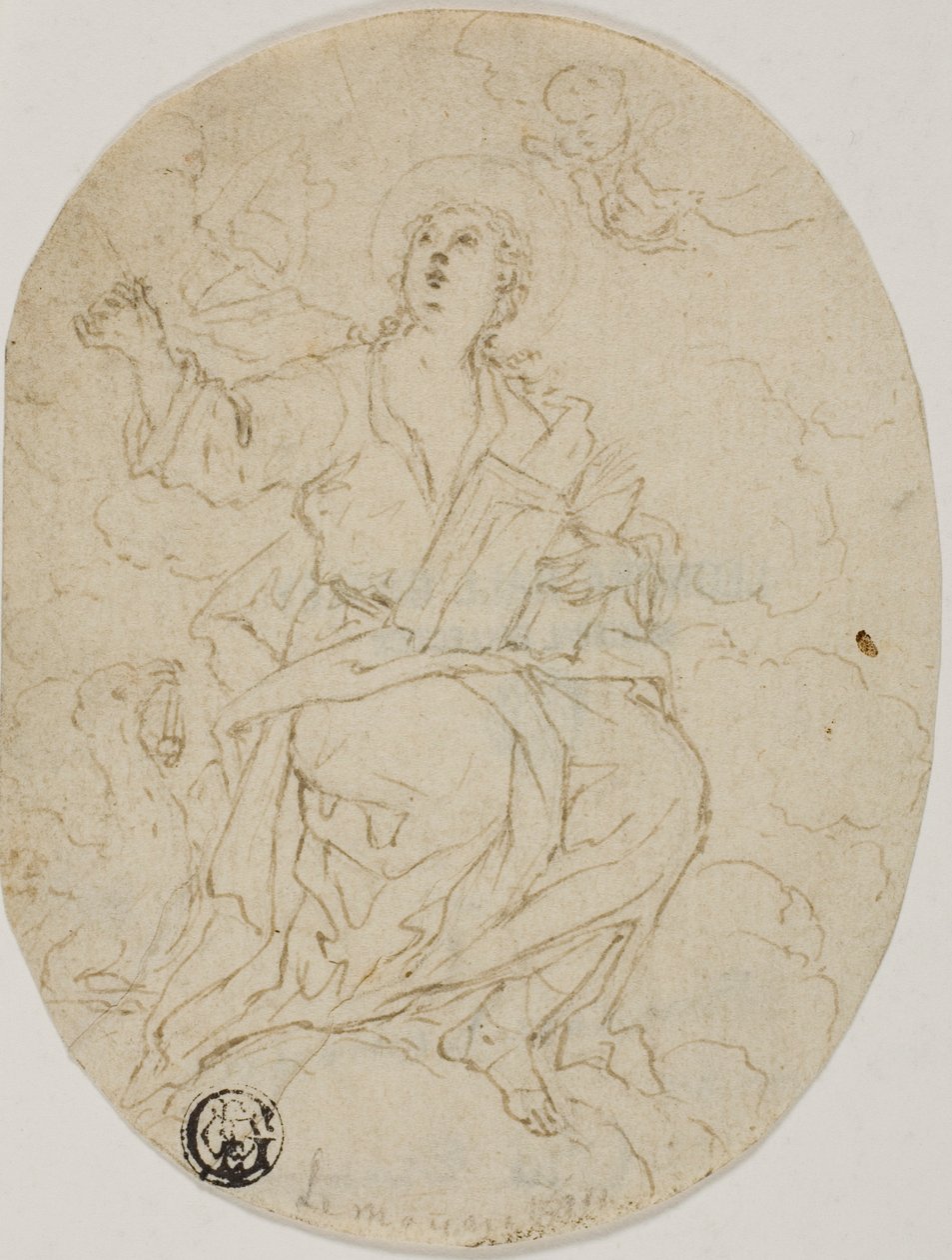 Sankt Johannes evangelisten av François Le Moyne