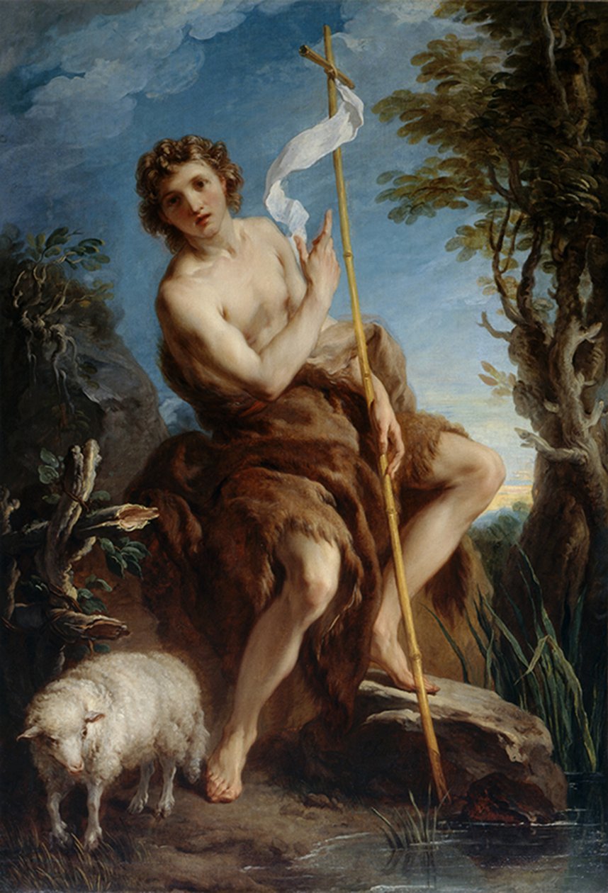 Sankt Johannes Döparen av François Lemoyne