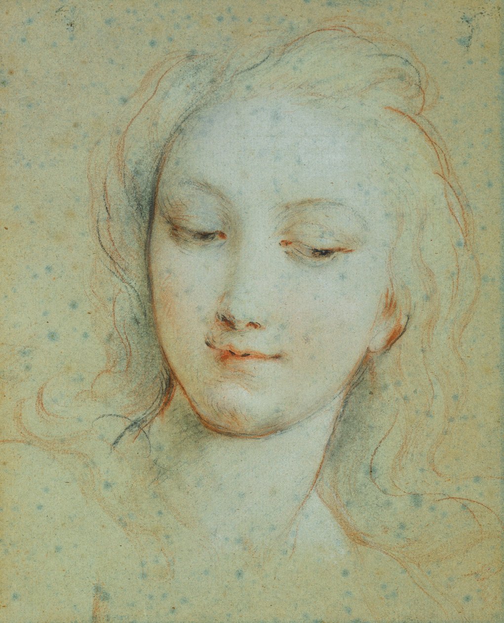 Venus huvud av François Lemoyne