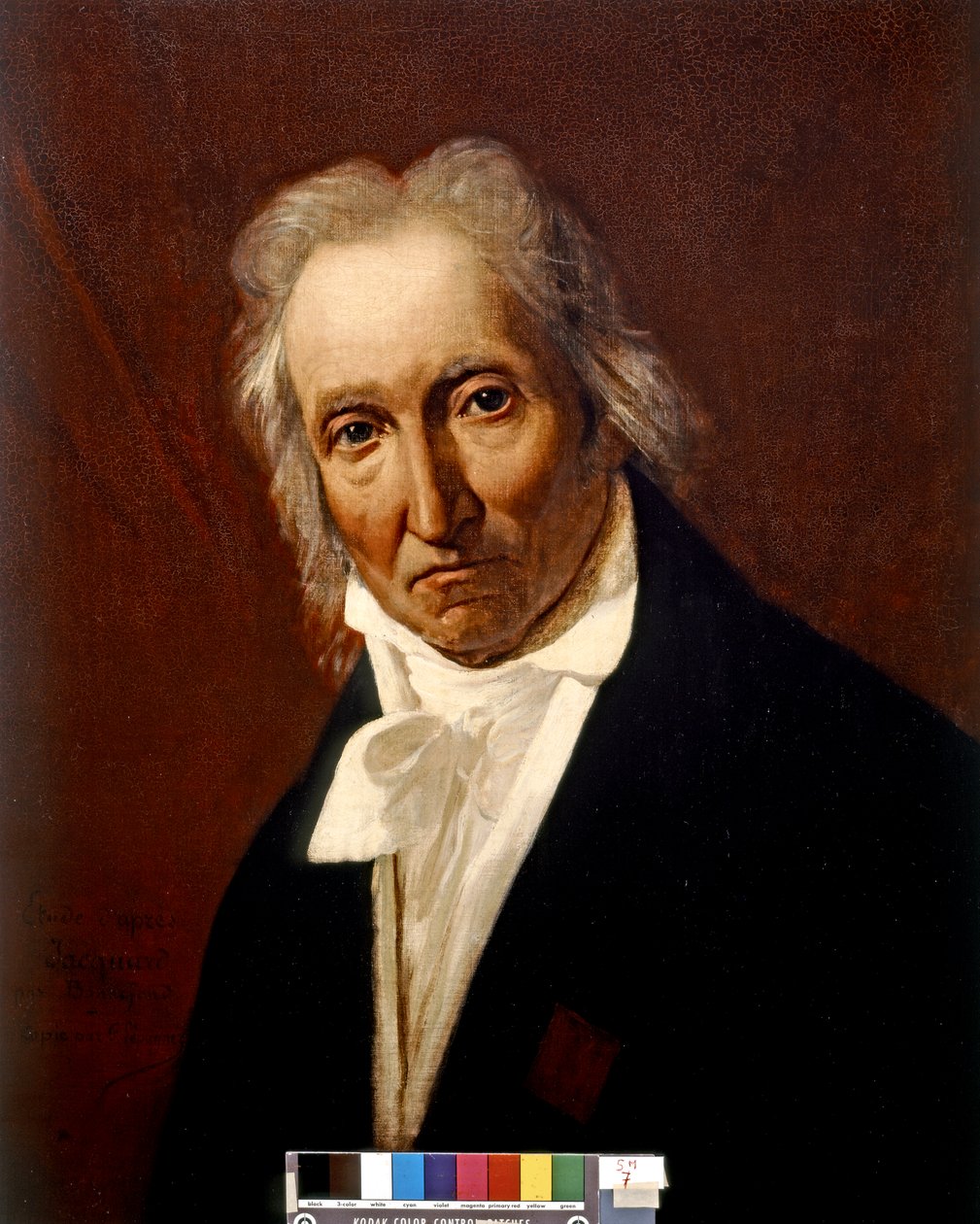 Porträtt av Joseph-Marie Jacquard (olja på duk) av François Lépagnez