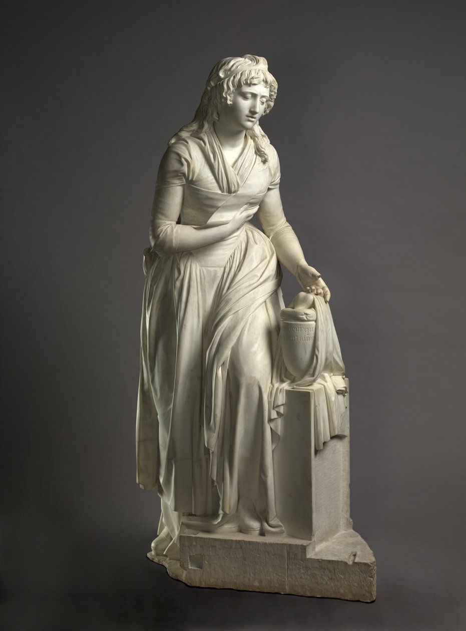 Begravningsmonument för markisen de Tourney..., 1787-1793. av François Nicolas Delaistre