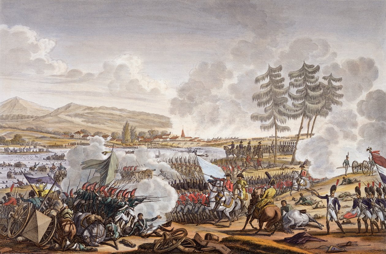 Slaget vid Friedland, 14 juni 1807 av François Pigeot