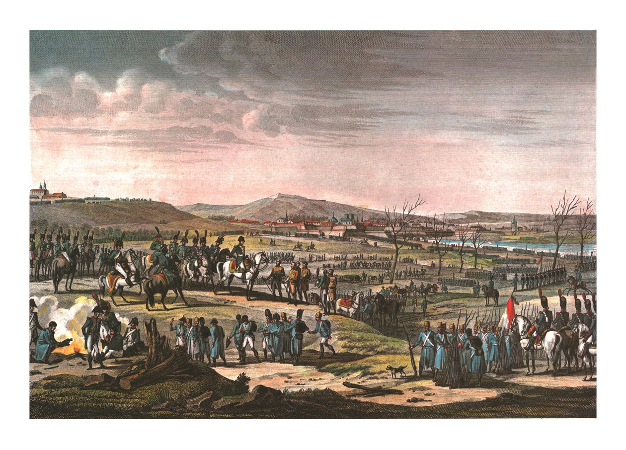 Intagandet av Ulm, 17 oktober 1805, c1850 av François Pigeot