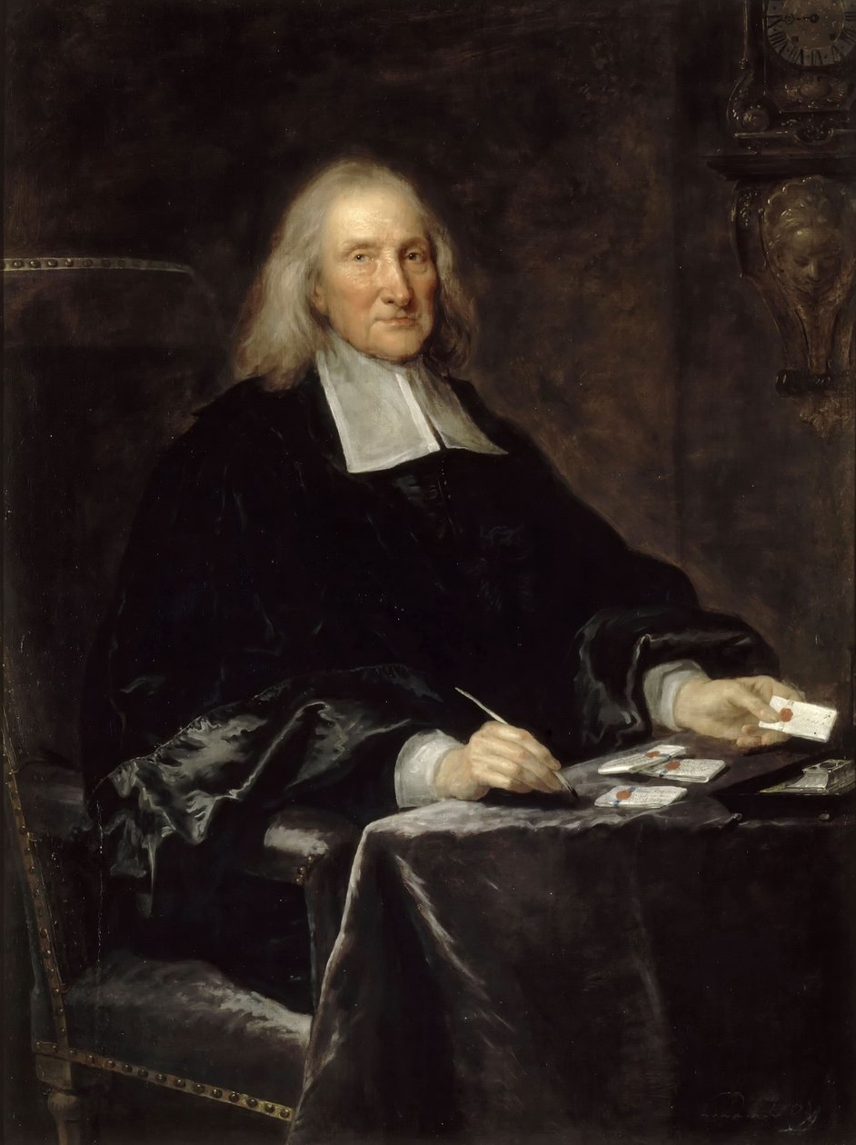 Porträtt av Toussaint Rose 1611-1701 av François Troy de