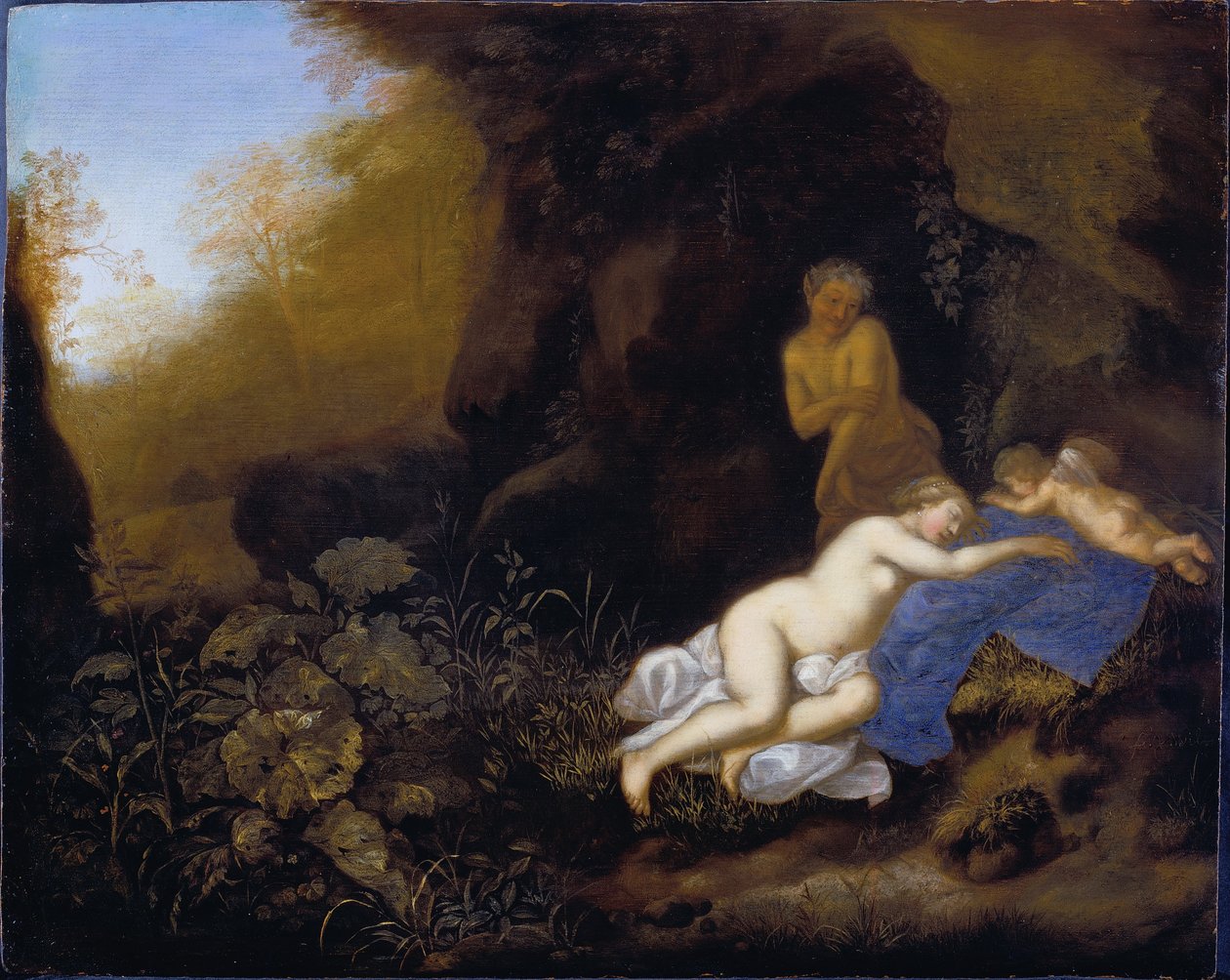 Jupiter och Antiope av François Verwilt