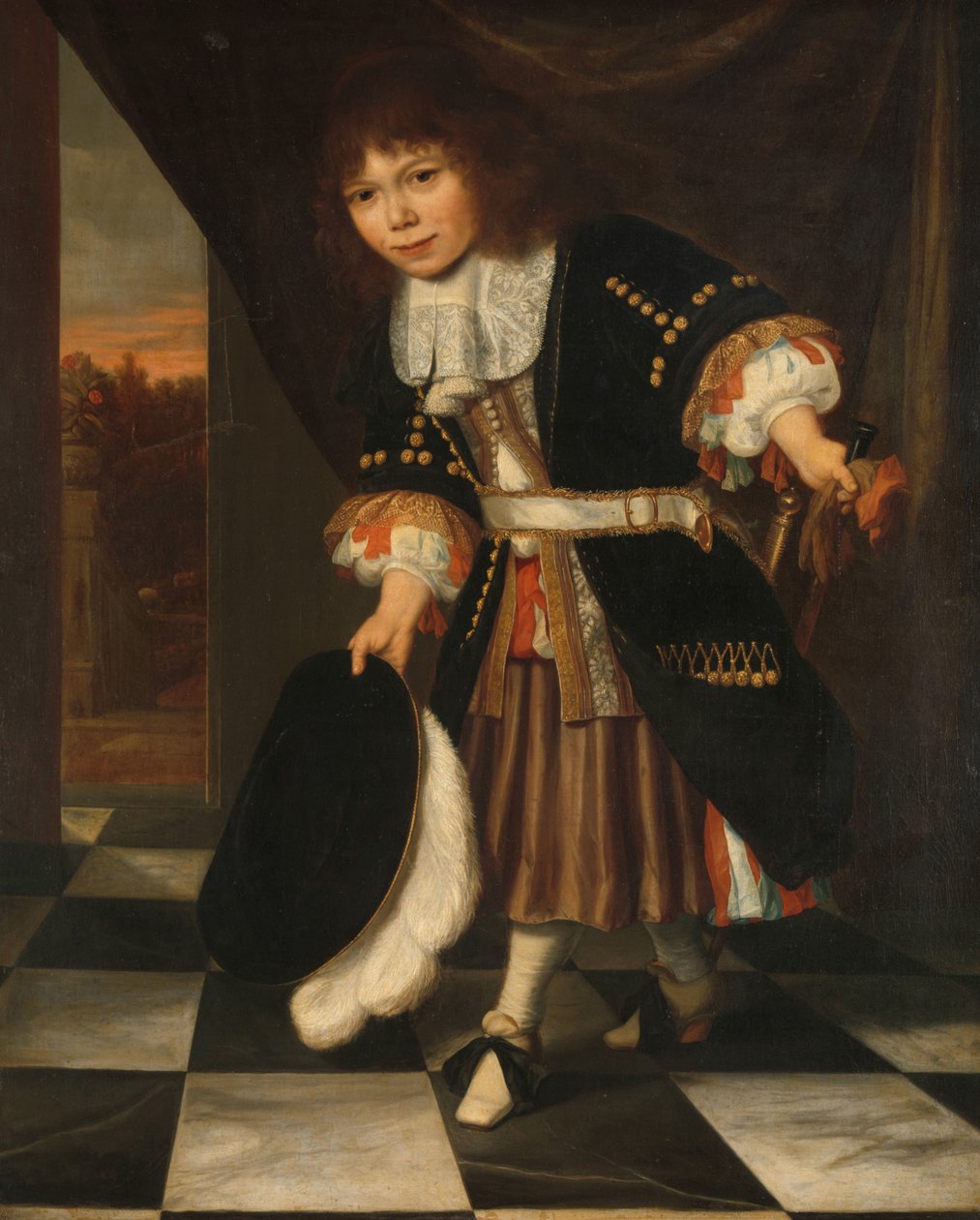 Porträtt av en pojke, kallad The Young Son of Amiral van Nes (Amiral
