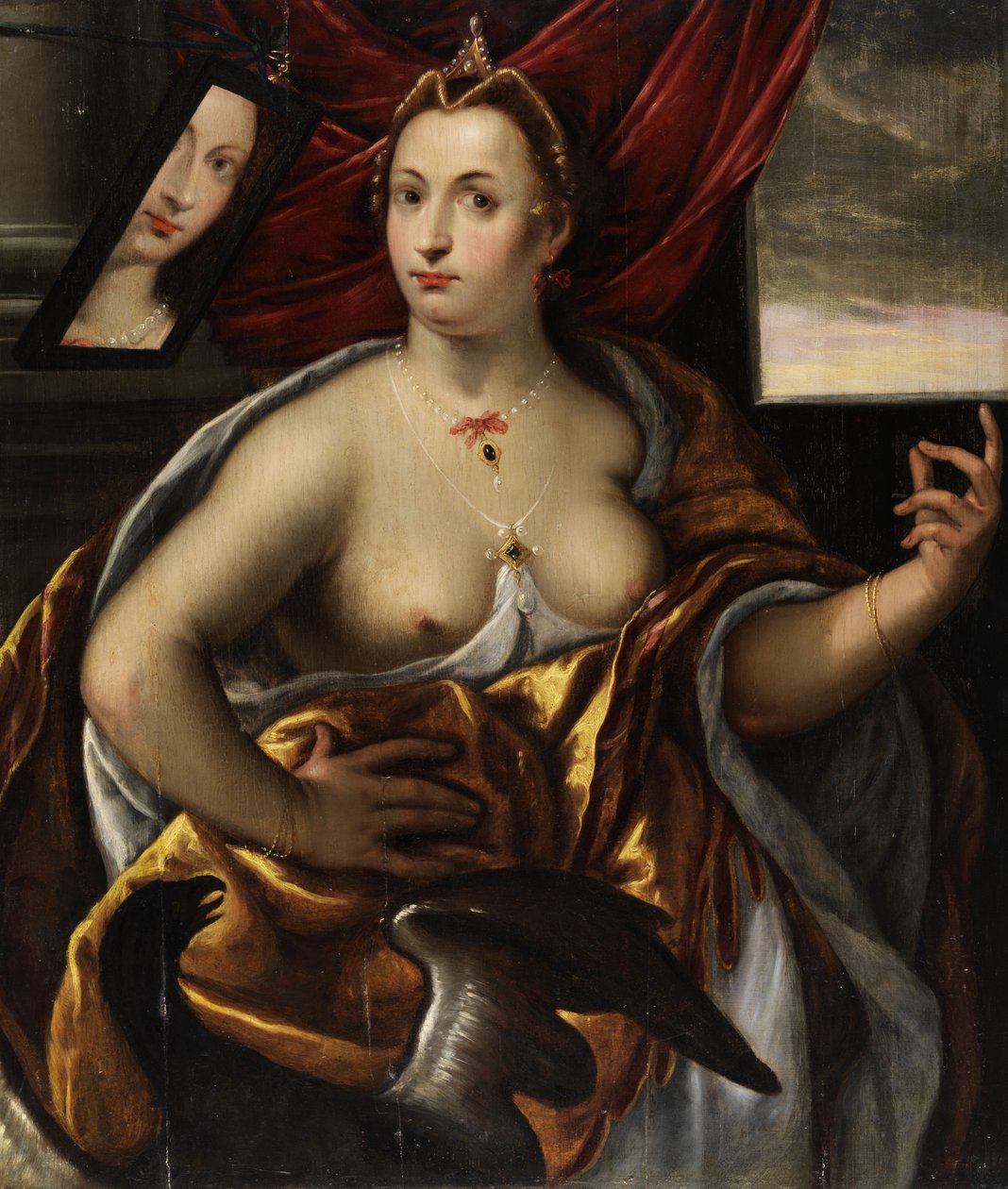 Allegori i ansiktet av Frans Floris I