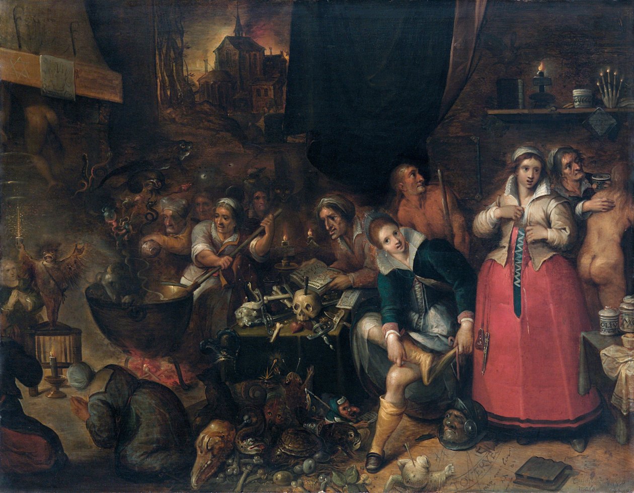 Hexenküche av Frans II Francken the Younger