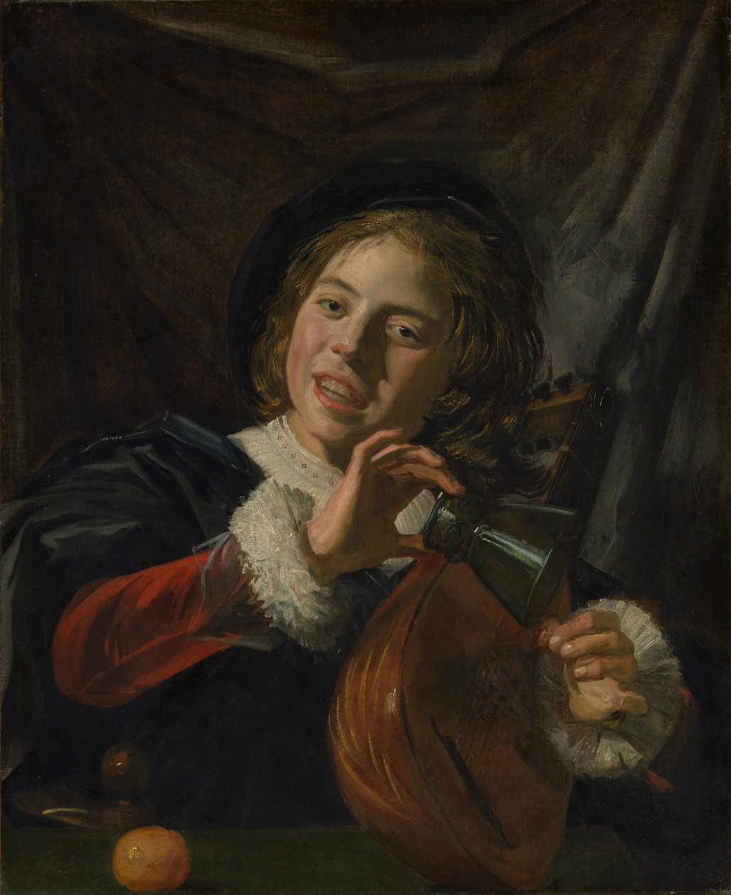 Boy with a Lute av Frans Hals