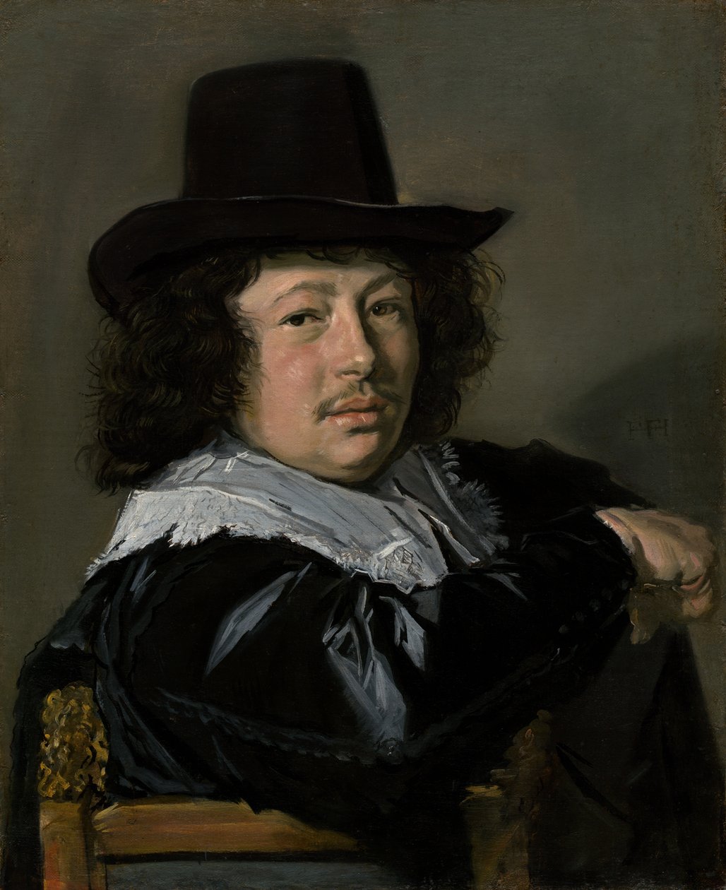 Porträtt av en ung man av Frans Hals