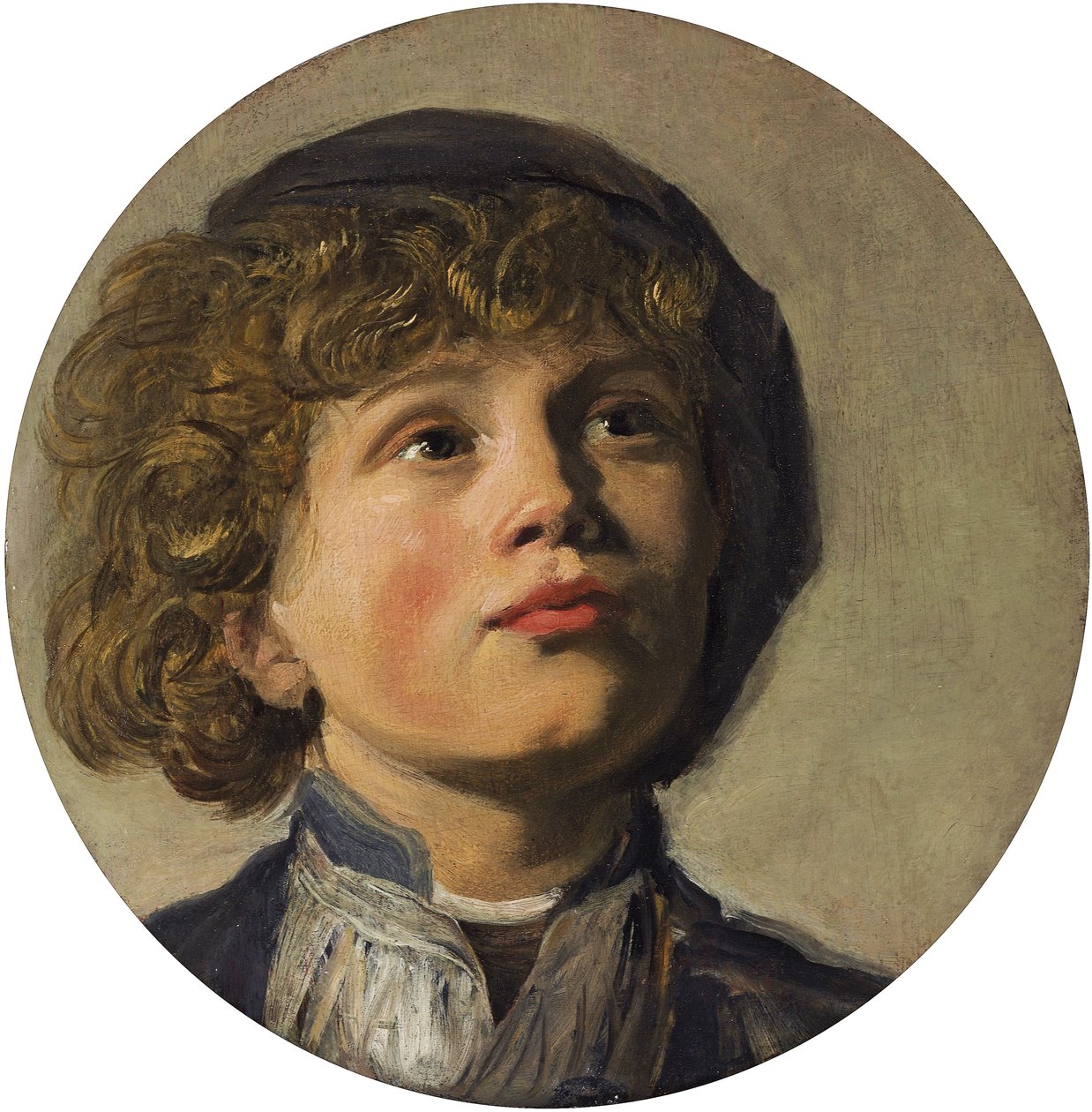 Pojkens huvud / Porträtt av en pojke av Frans Hals