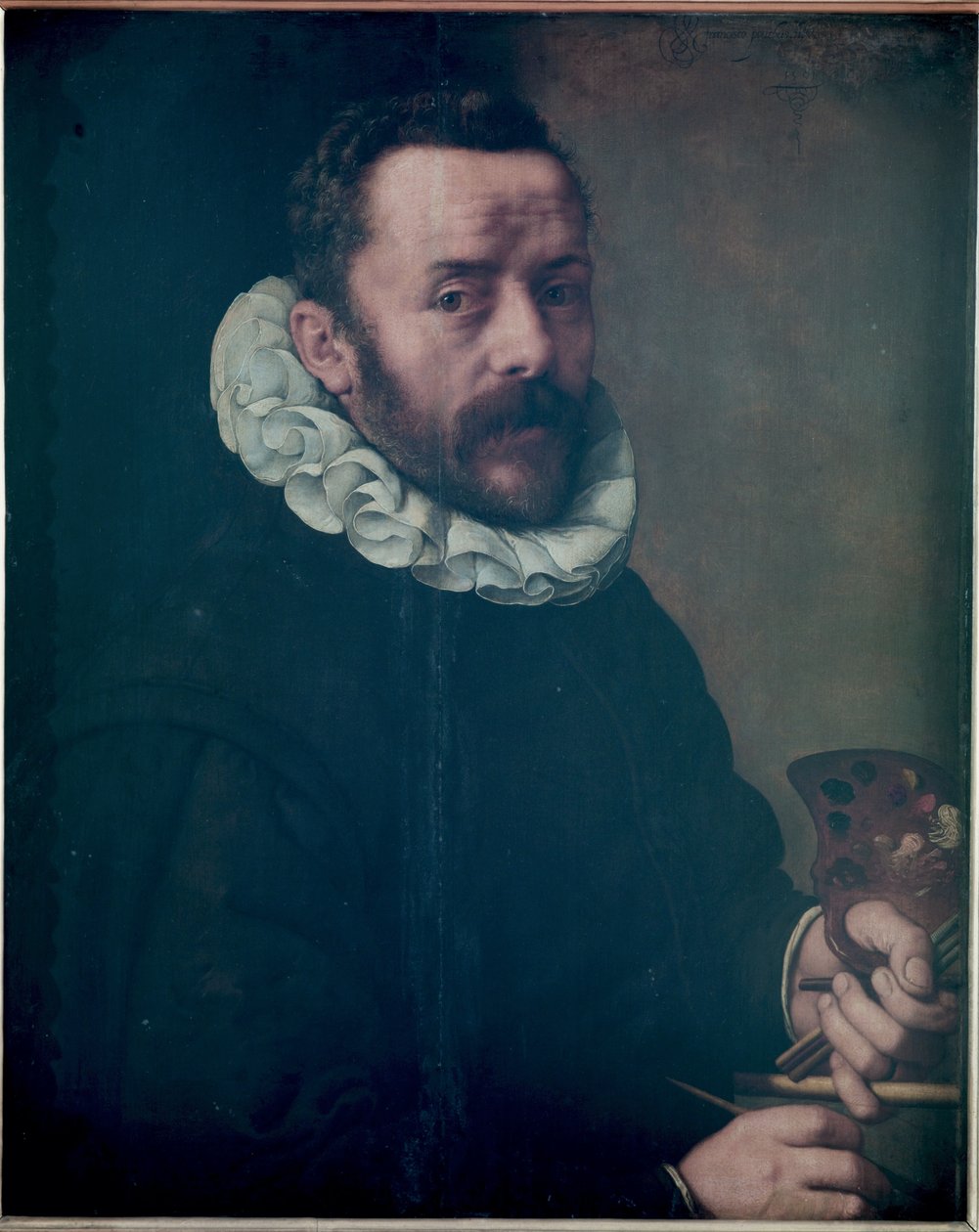 Självporträtt, 1591 av Frans II Pourbus
