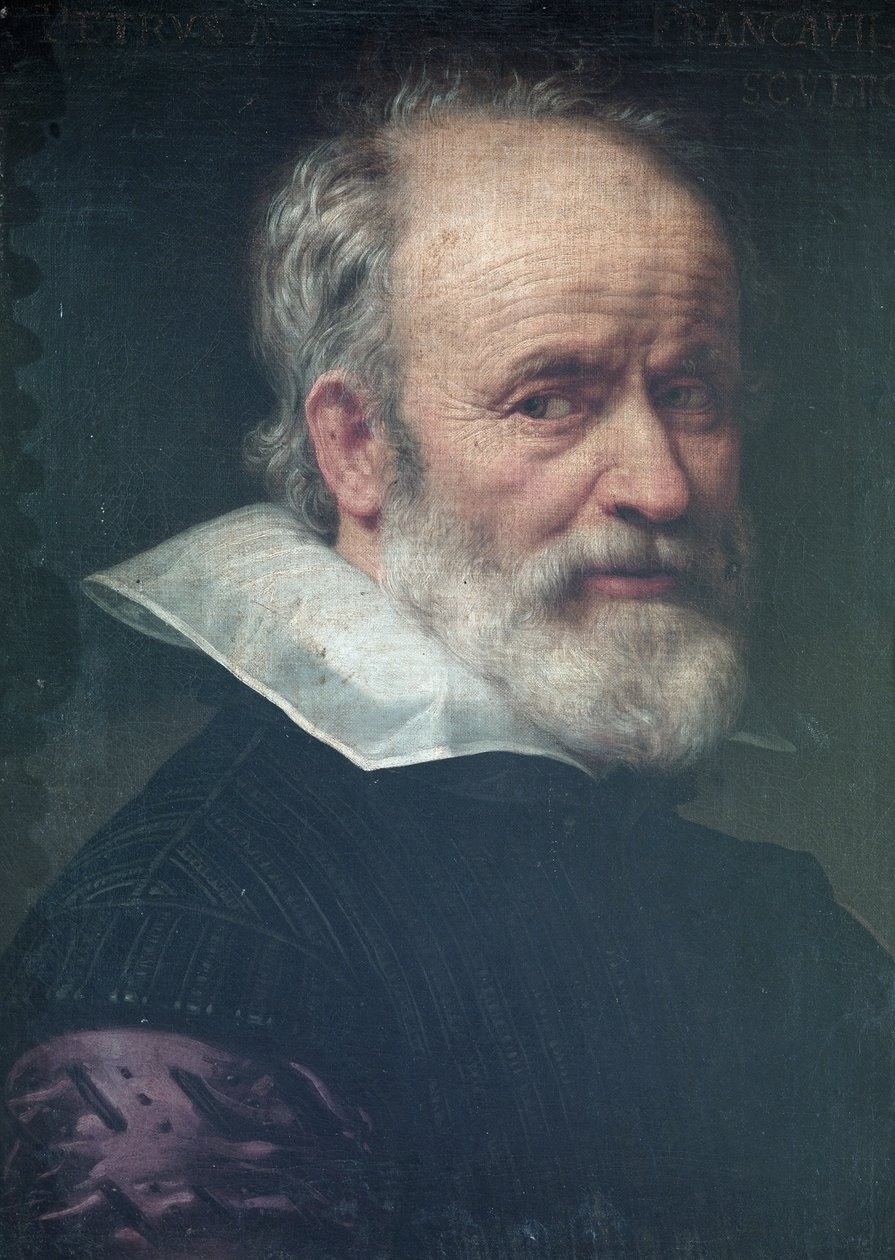 Självporträtt, 1609-1615 av Frans II Pourbus