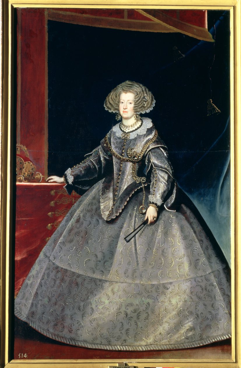 Infanta Maria Theresa (1638-83) c.1646 av Frans Luyckx or Leux
