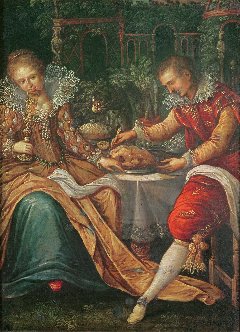 De fem sinnena: Smak av Frans Pourbus the Younger