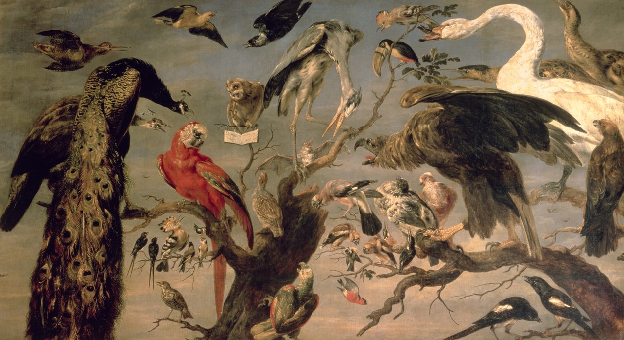 Fuglens Koncert swed av Frans Snyders or Snijders