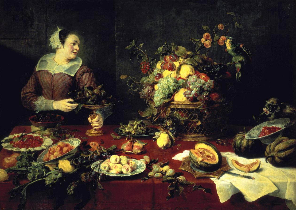 Fruktskålen av Frans Snyders or Snijders
