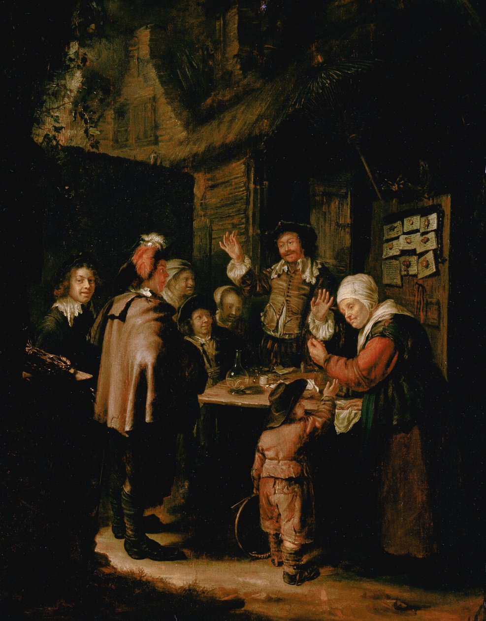 Det hollandske Charlatanswed av Frans van Mieris