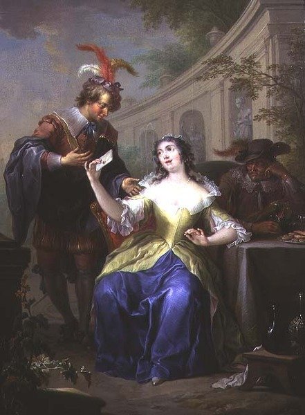 Allegories of Unequal Love (ett par) av Frans Christoph Janneck
