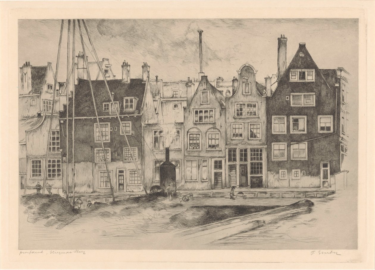 Flying Alley (originaltitel på objekt) av Frans Everbag (signed by artist)