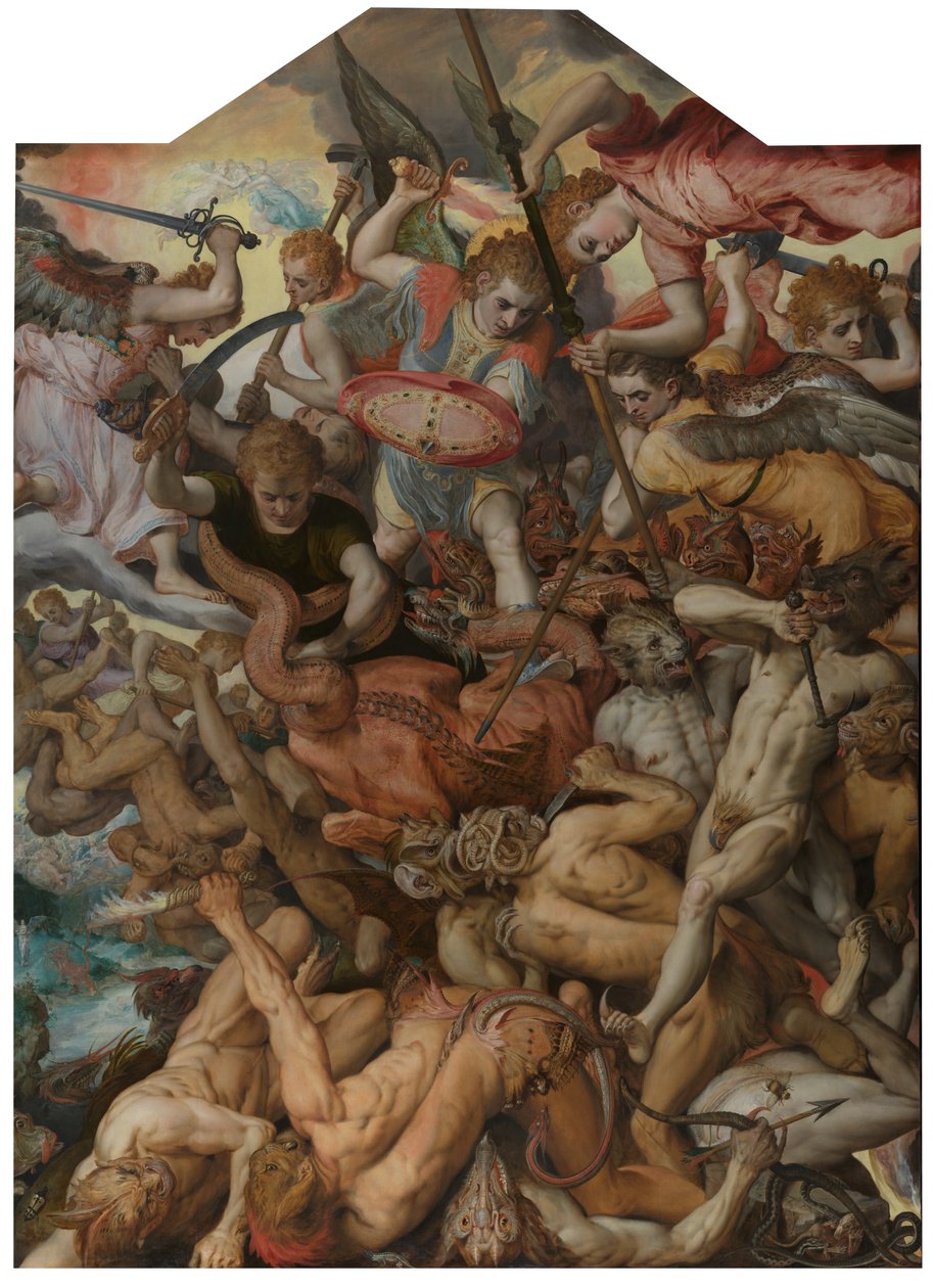 Rebellänglarnas fall av Frans Floris
