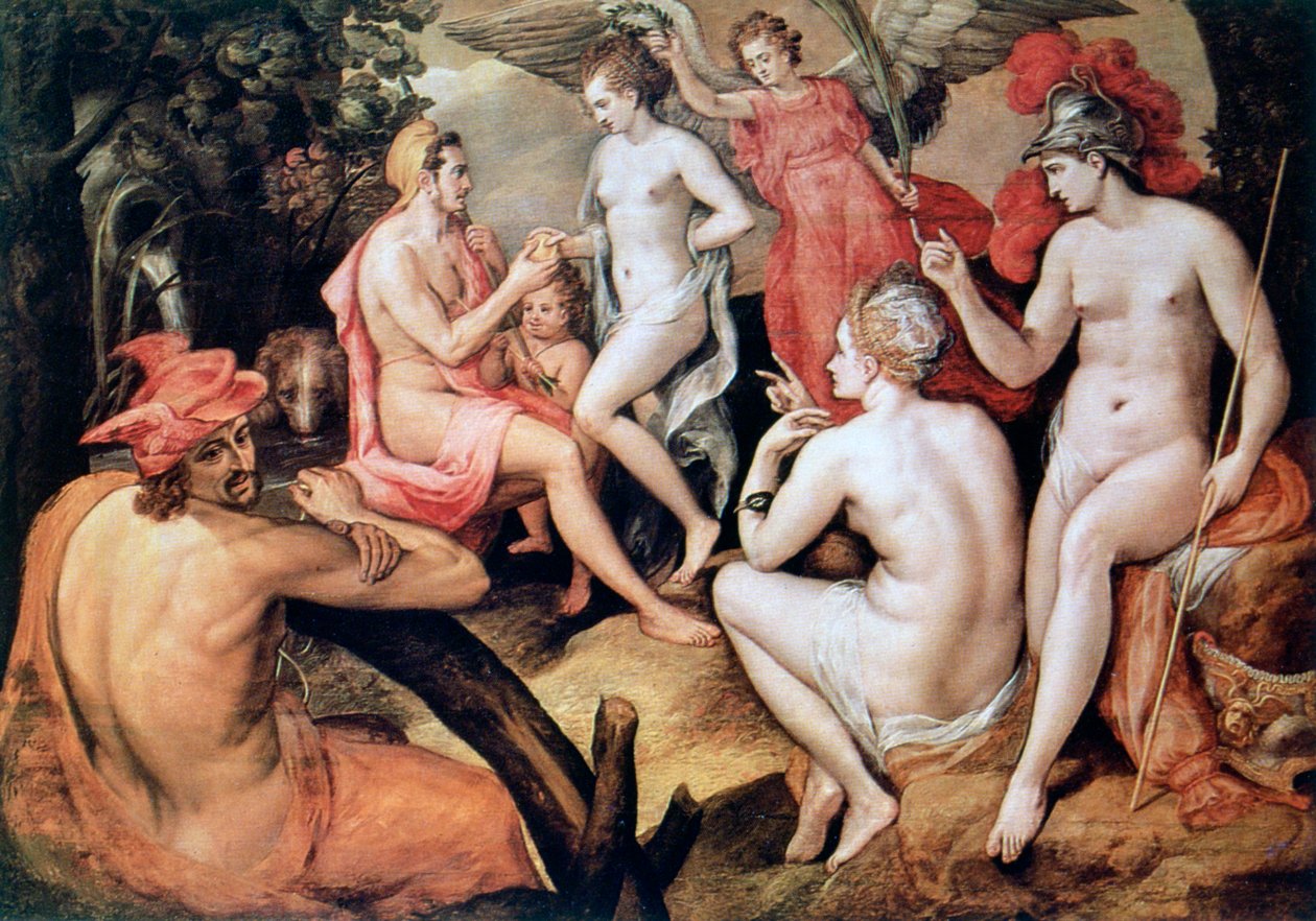 The Judgment of Paris, c1550 av Frans Floris
