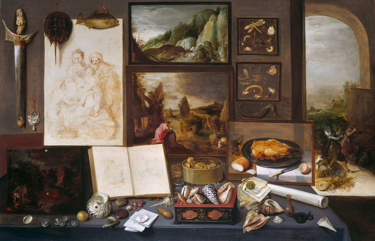 En samlares skåp av Frans Francken the Younger