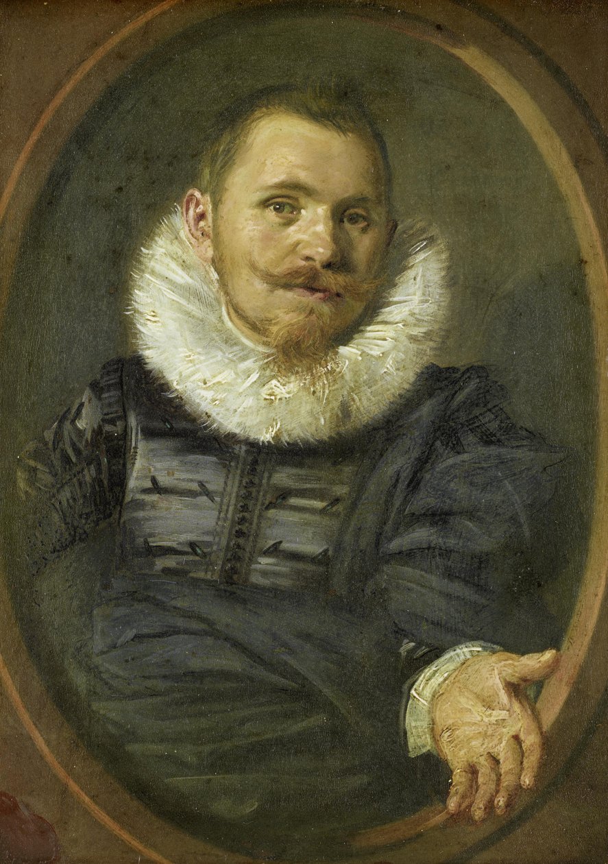 Porträtt av en man av Frans Hals
