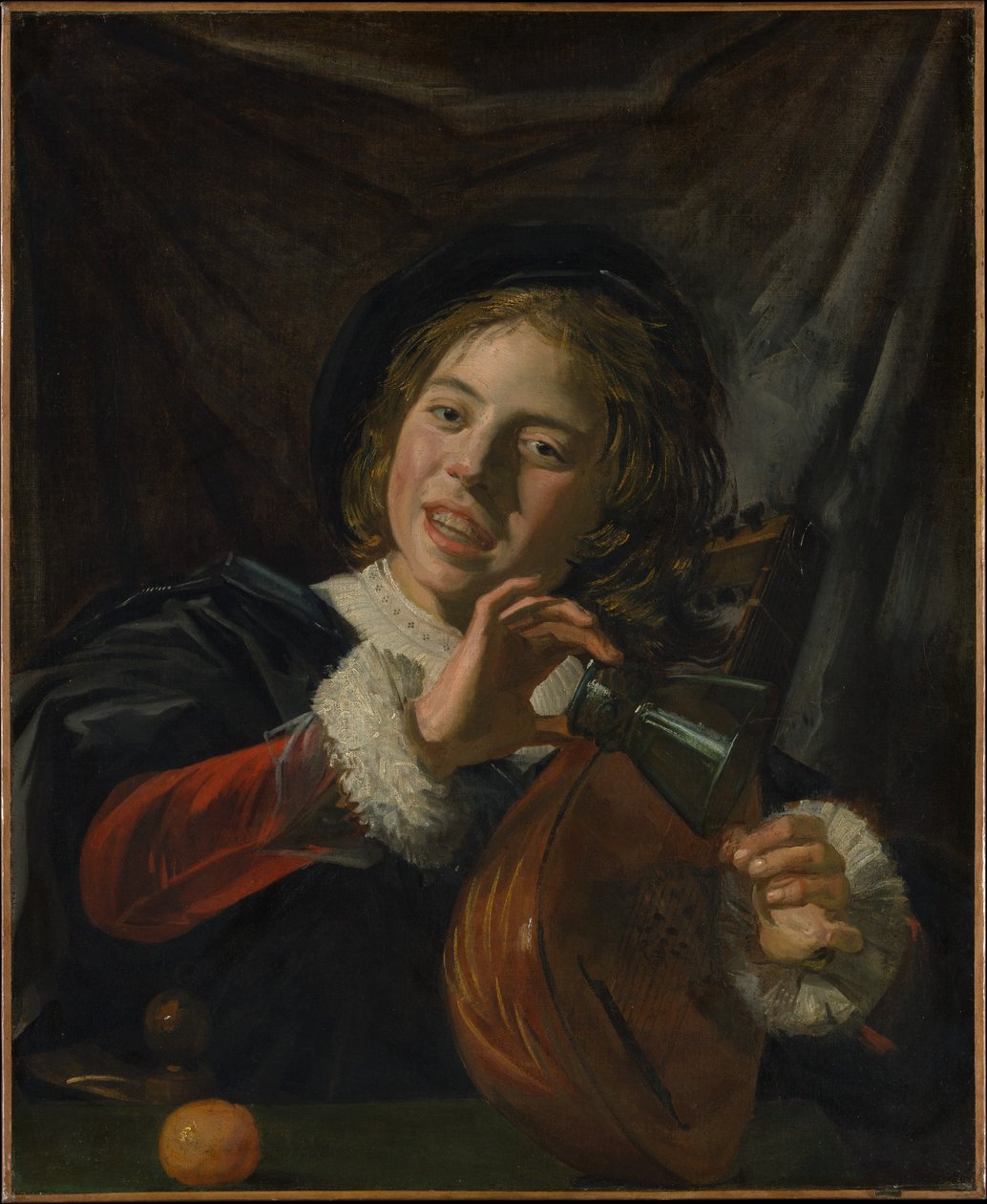 Pojke med luta av Frans Hals