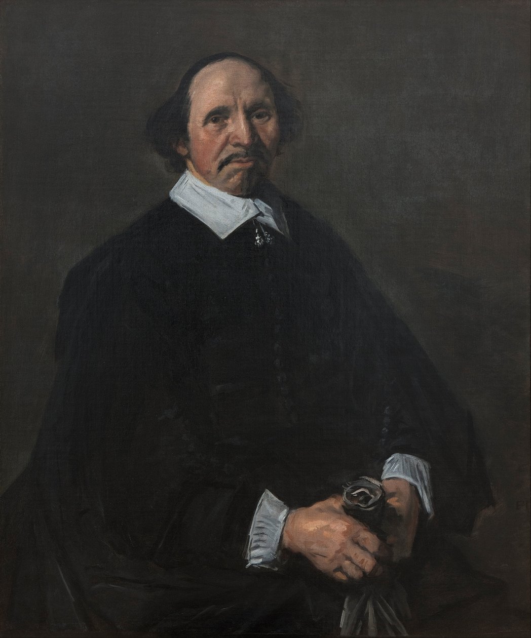 Danska: Portræt af en mand Porträtt av en man av Frans Hals