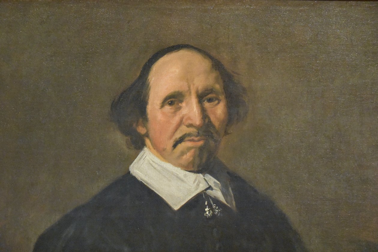 Danska: Portræt af en mand Porträtt av en man av Frans Hals