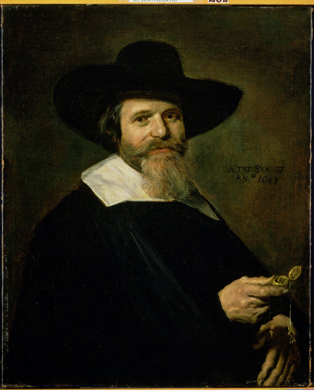 holländsk borgare, 1643 av Frans Hals