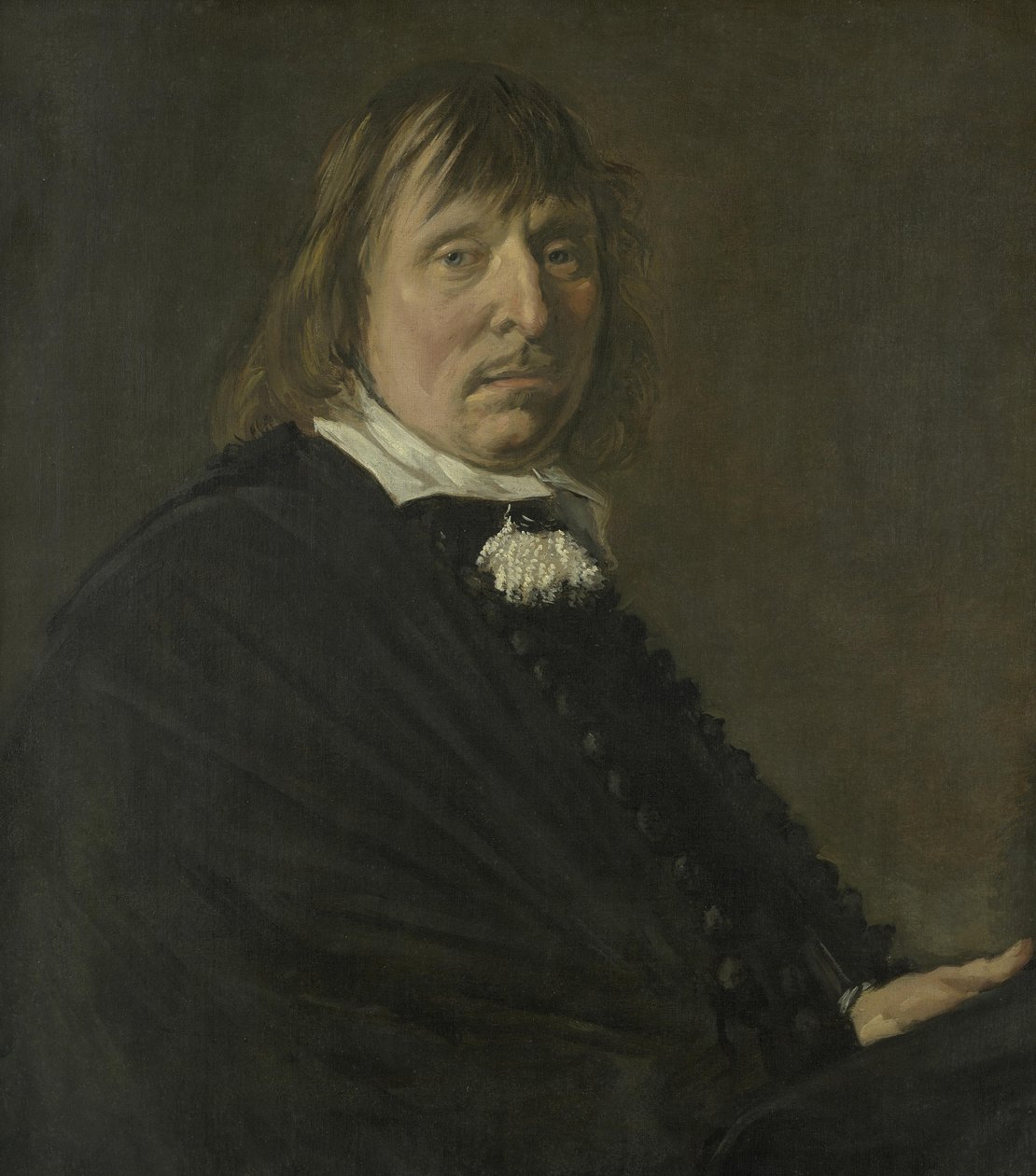 Tyska: Tyman Oosdorp (1613-1668) Porträtt av Tyman Oosdorp av Frans Hals