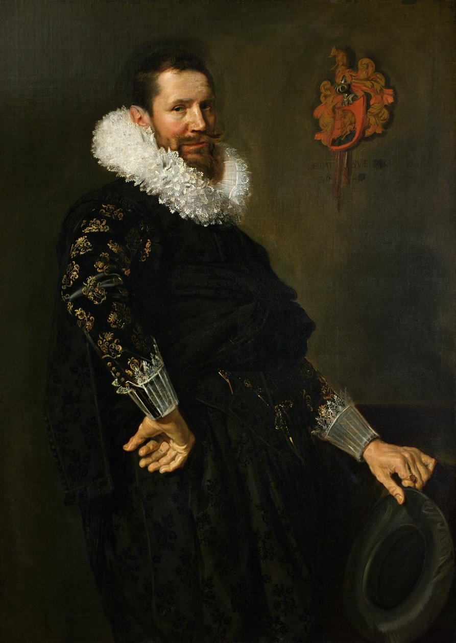 Paulus van Beresteyn (1588-1636) c.1619-20 av Frans Hals